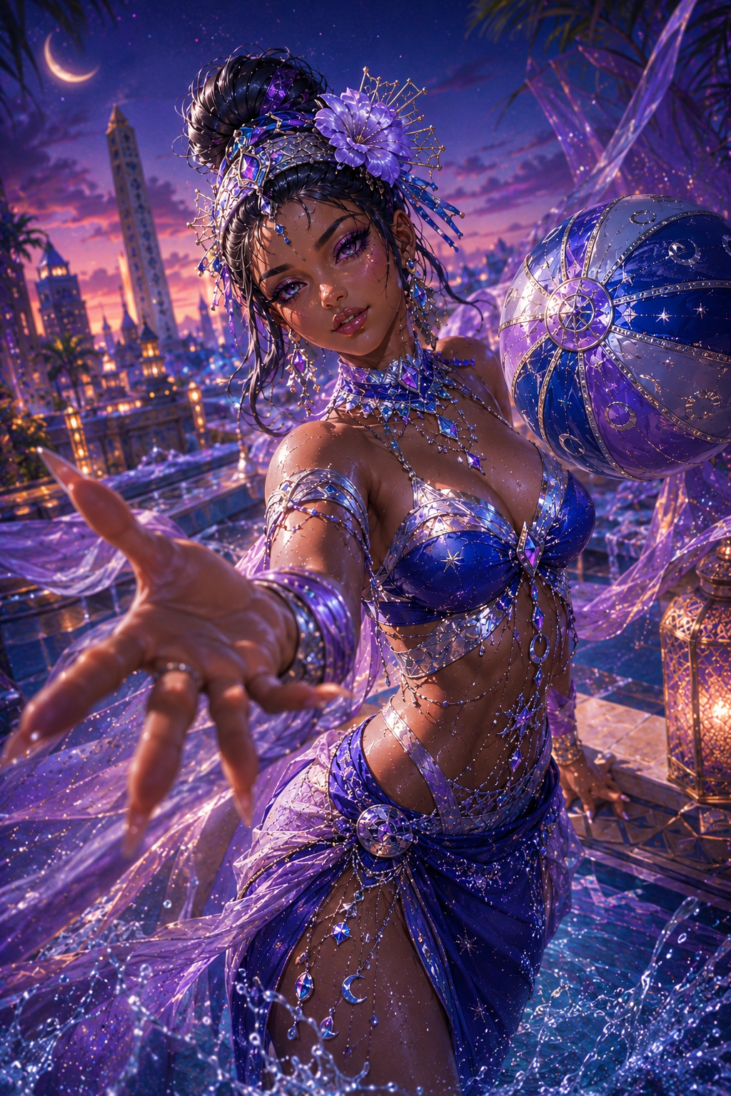 Summertime Menat Deep Blue